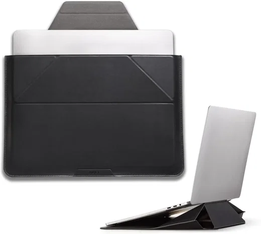 MOFT Laptop Sleeve 14 Inch met Opvouwbare Standaard Zwart afbeelding 1