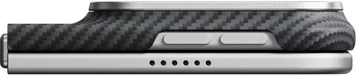 PITAKA Edge Apple iPhone Duo Hoesje 600D Magnetic Ultra Dun Zwart afbeelding 3