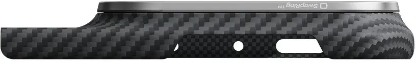 PITAKA Edge Apple iPhone Duo Hoesje 600D Magnetic Ultra Dun Zwart afbeelding 9