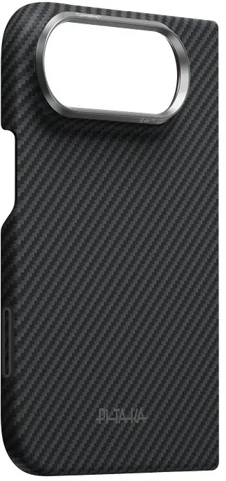PITAKA Edge Apple iPhone Duo Hoesje 600D Magnetic Ultra Dun Zwart afbeelding 5