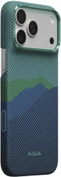 PITAKA Edge iPhone 18 Pro / 17 Pro Hoesje 600D Magnetic Ultra Dun Summer Noon afbeelding