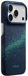 PITAKA Edge iPhone 18 Pro / 17 Pro Hoesje 600D Magnetic Ultra Dun Milky Way afbeelding