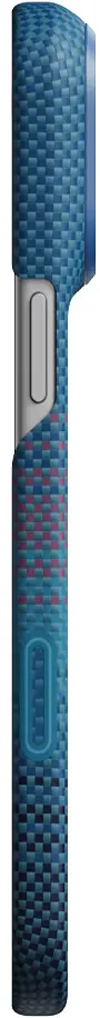 PITAKA Edge iPhone 18 Pro / 17 Pro Hoesje 600D Magnetic Ultra Dun Blauw afbeelding 3