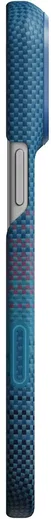 PITAKA Edge iPhone 18 Pro / 17 Pro Hoesje 600D Magnetic Ultra Dun Blauw afbeelding 3