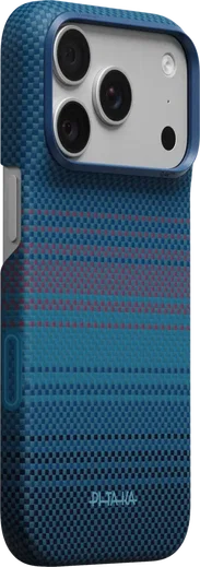 PITAKA Edge iPhone 18 Pro / 17 Pro Hoesje 600D Magnetic Moonrise 2.0 afbeelding 1