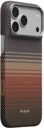 PITAKA Edge iPhone 18 Pro / 17 Pro Hoesje 600D Magnetic Ultra Dun Sunset afbeelding