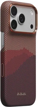 PITAKA Edge iPhone 18 Pro / 17 Pro Hoesje 600D Magnetic Autumn Dusk