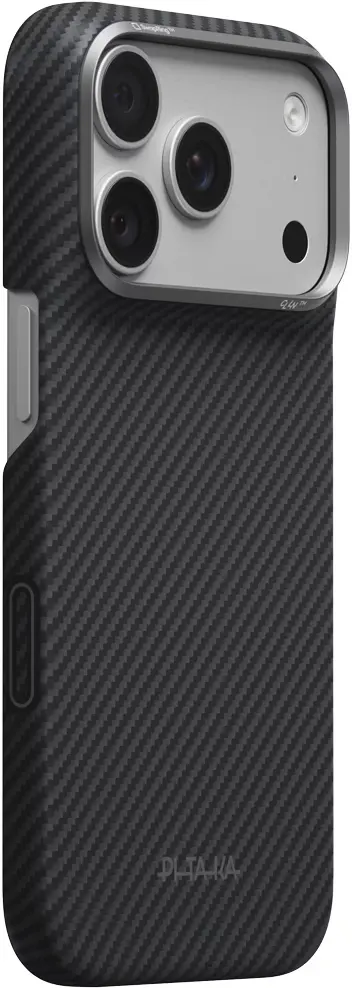 PITAKA Edge iPhone 18 Pro Max / 17 Pro Max Hoesje Magnetic Zwart afbeelding 1