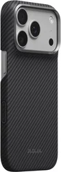 PITAKA Edge iPhone 18 Pro Max / 17 Pro Max Hoesje Magnetic Zwart afbeelding