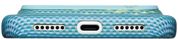 PITAKA Edge iPhone 18 Pro Max / 17 Pro Max Hoesje Magnetic Ultra Dun Blauw afbeelding 5