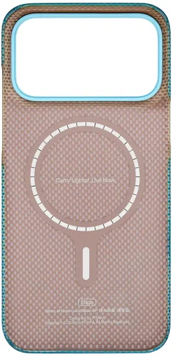 PITAKA Edge iPhone 18 Pro Max / 17 Pro Max Hoesje Magnetic Ultra Dun Blauw afbeelding 6