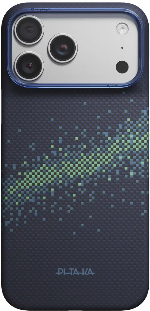 PITAKA Edge iPhone 18 Pro Max / 17 Pro Max Hoesje Magnetic Milky Way afbeelding 2