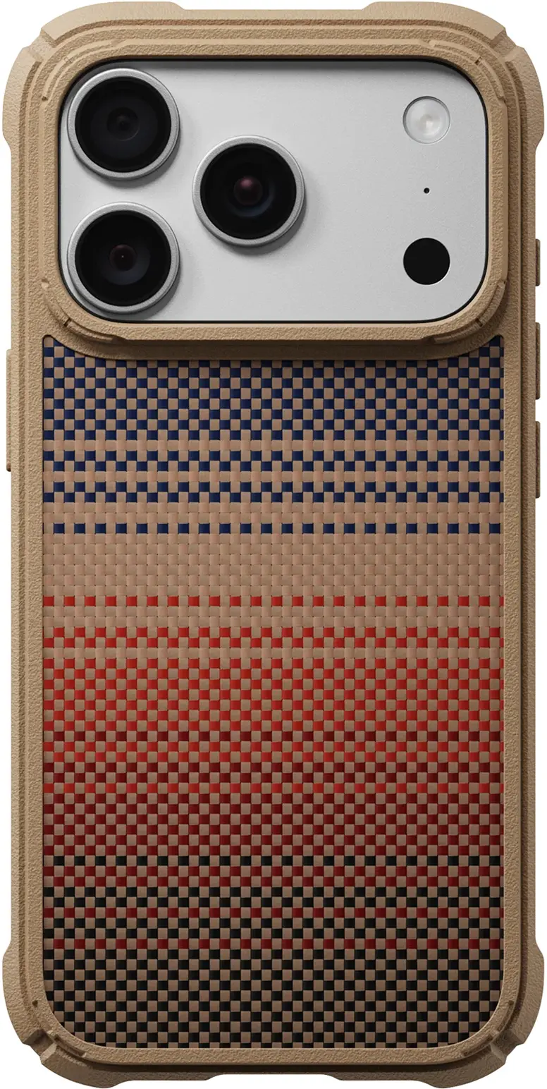PITAKA Cairn Apple iPhone 18 Pro Hoesje 600D MagSafe Sunset afbeelding 2