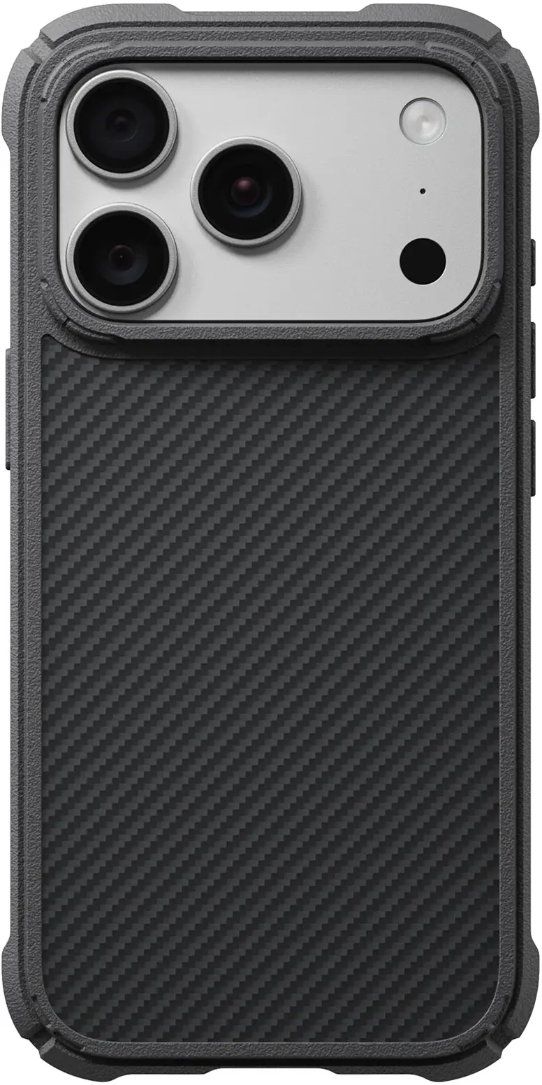 PITAKA Cairn Apple iPhone 18 Pro Hoesje 600D MagSafe Zwart afbeelding 2