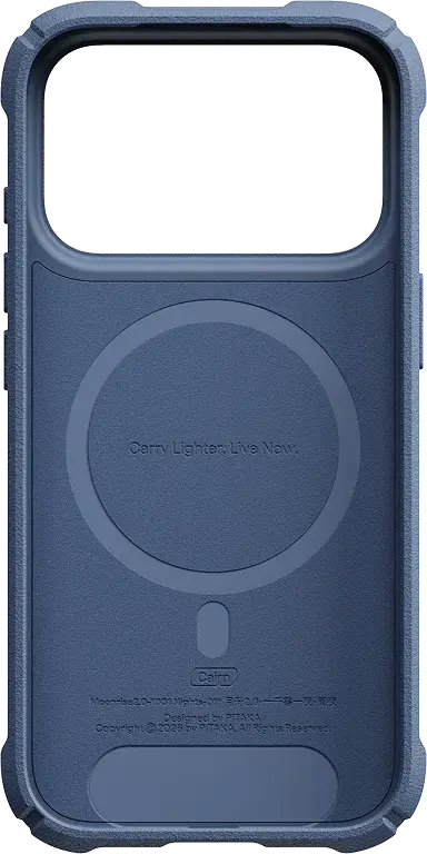 PITAKA Cairn Apple iPhone 18 Pro Max Hoesje 600D MagSafe Moonrise 2.0 afbeelding 3
