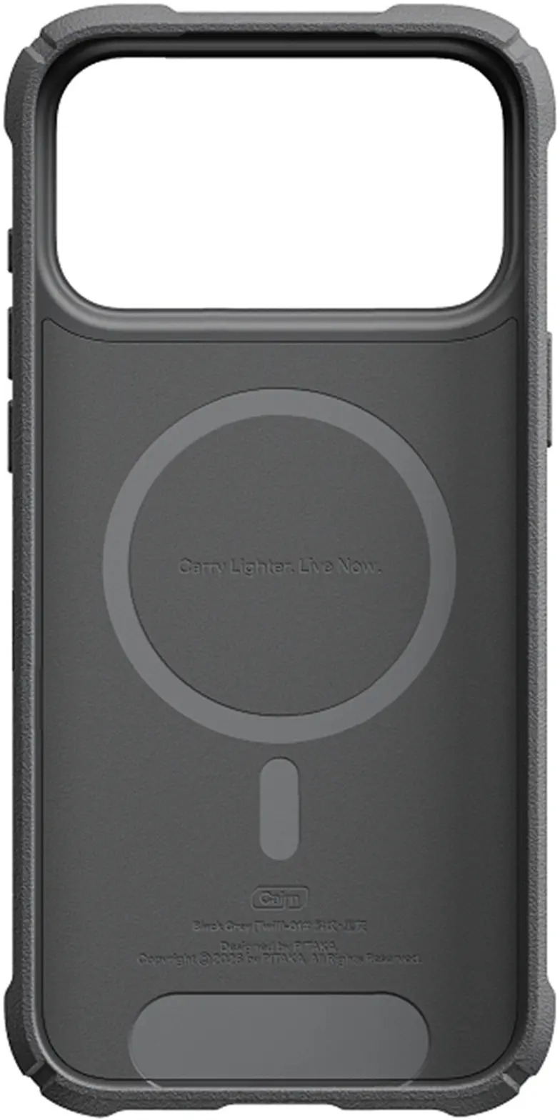 PITAKA Cairn Apple iPhone 18 Pro Max Hoesje 600D MagSafe Zwart afbeelding 3