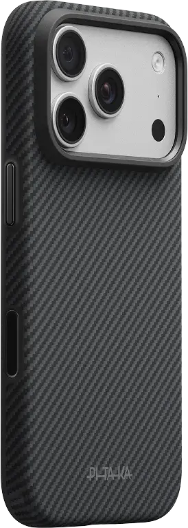 PITAKA Summa Apple iPhone 18 Pro Hoesje 600D MagSafe Zwart afbeelding 1