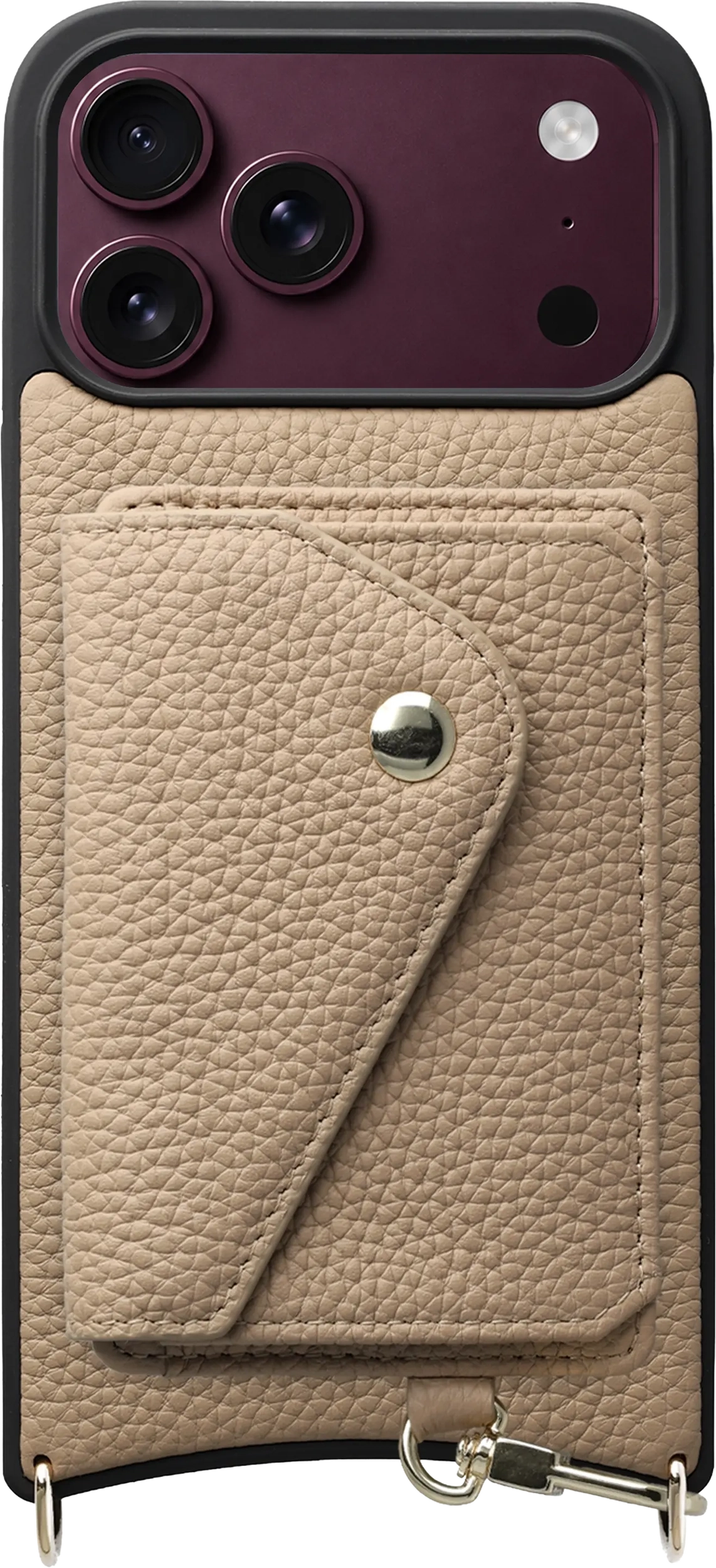 AVY Apple iPhone 18 Pro Max - Classic Kit - Leather Beige afbeelding 1