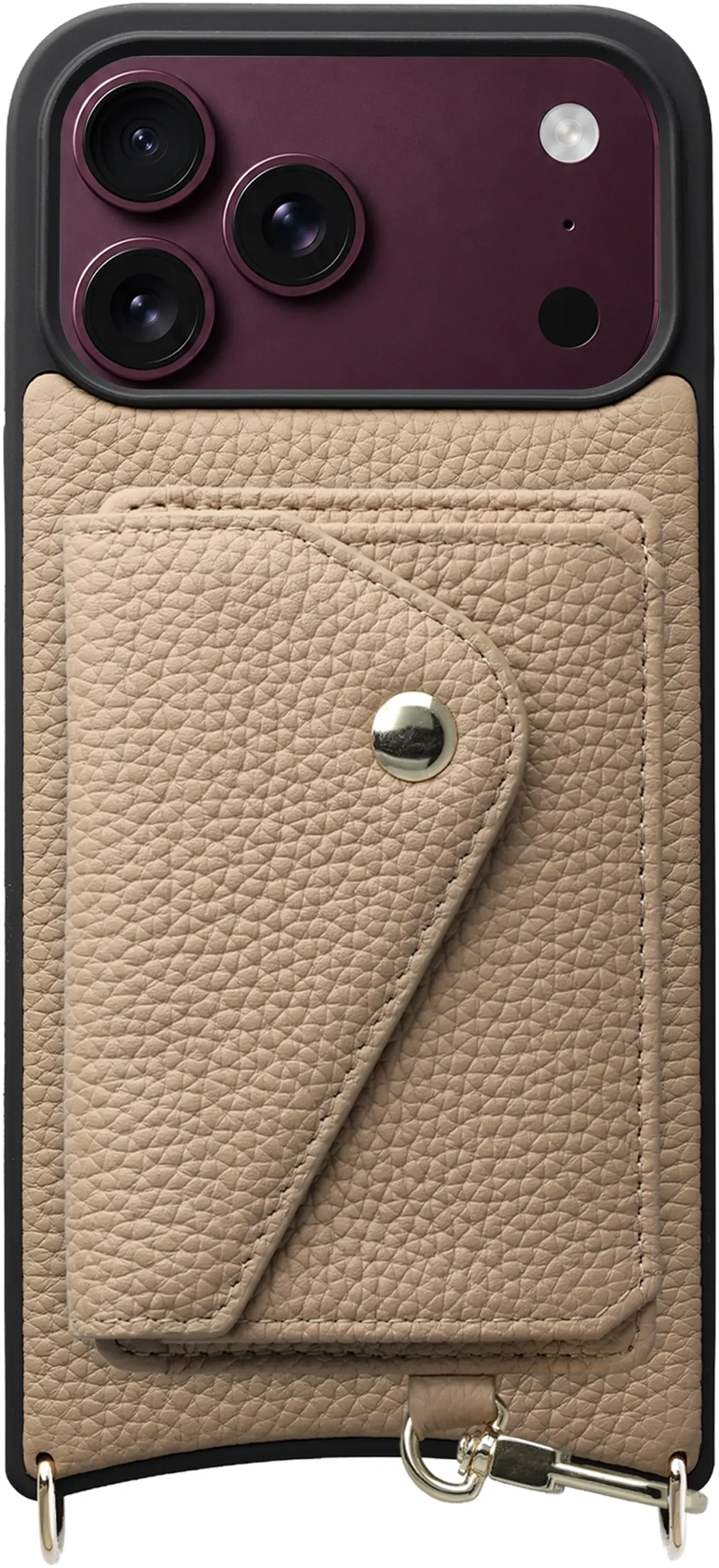 AVY Apple iPhone 18 Pro Max - Classic Kit - Leather Beige afbeelding 16