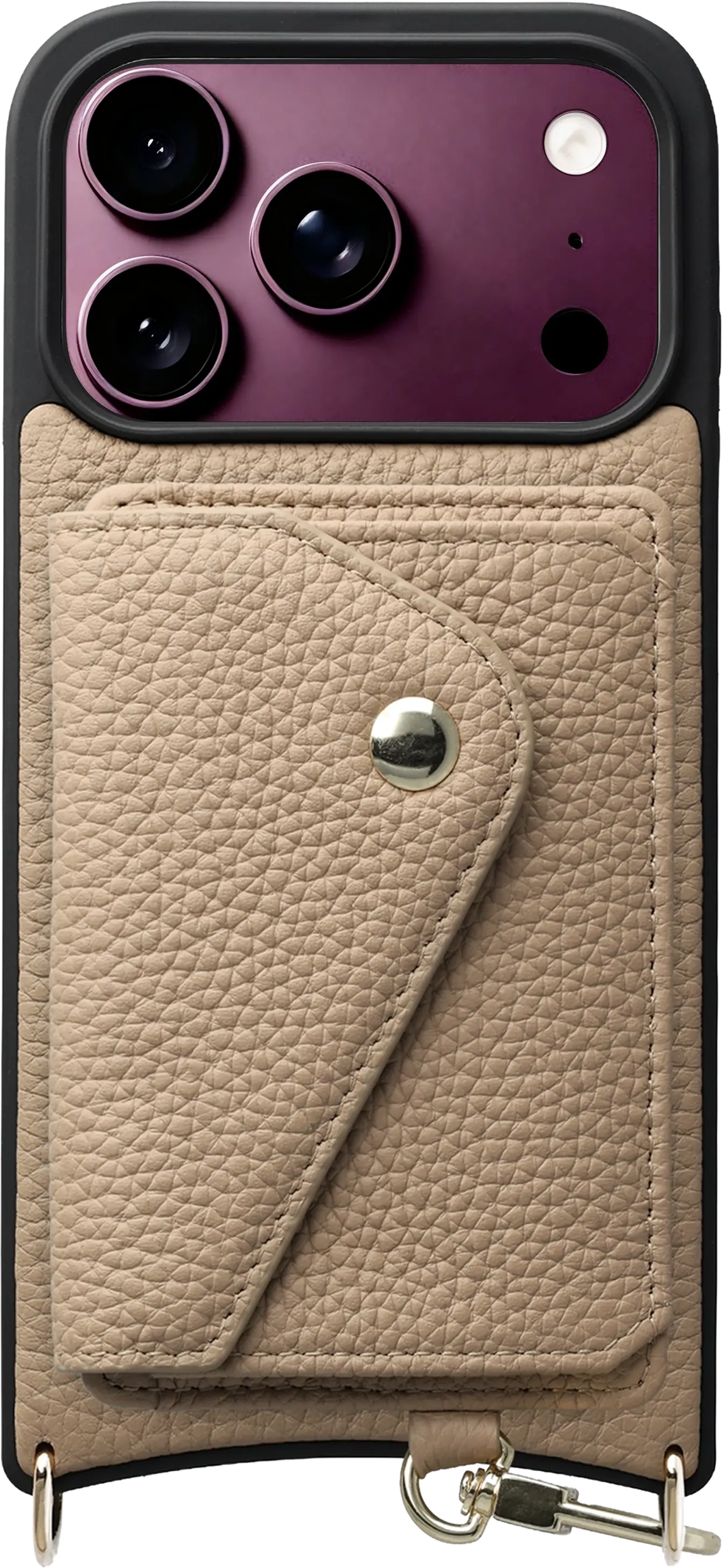 AVY Apple iPhone 18 Pro - Classic Kit - Leather Beige afbeelding 1
