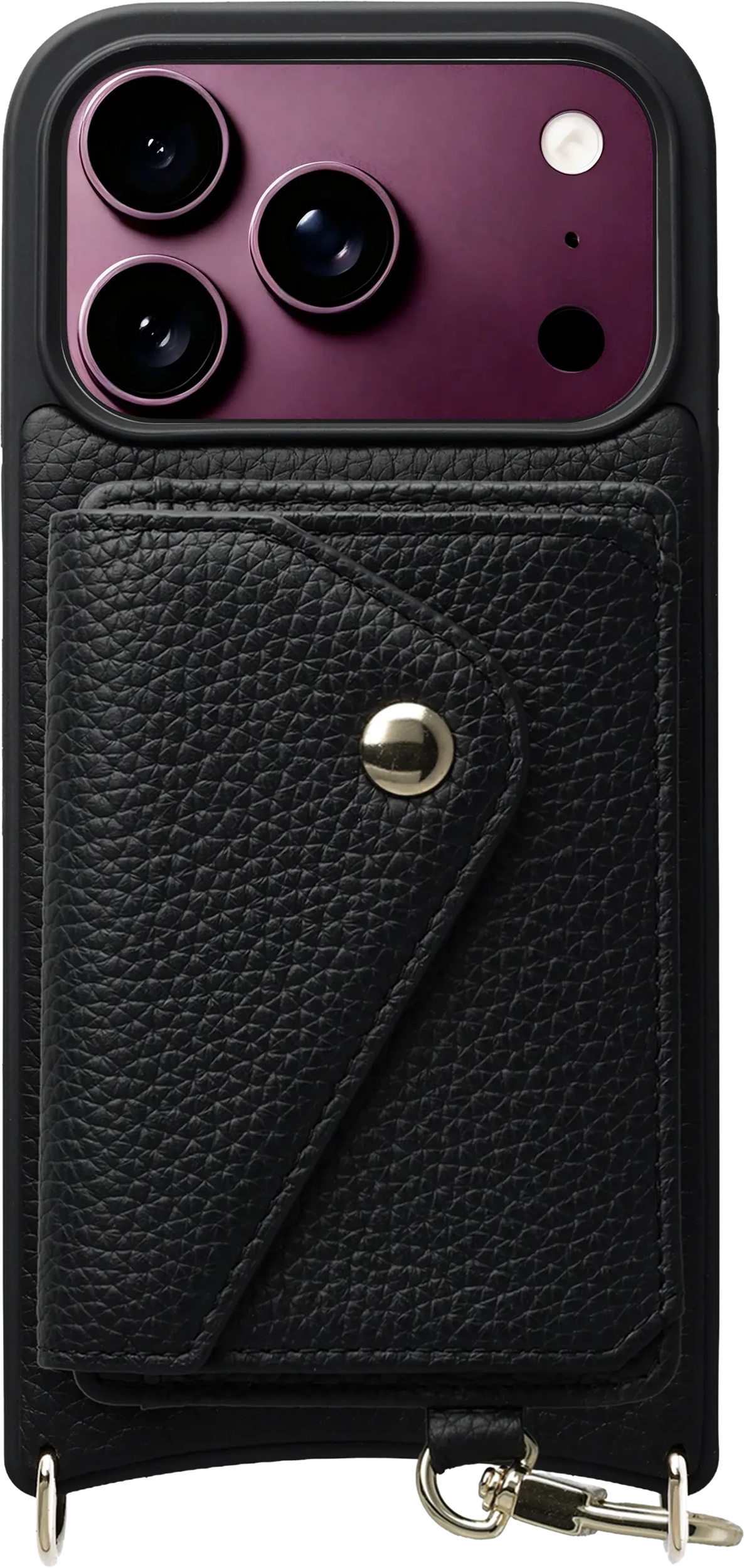 AVY Apple iPhone 18 Pro - Classic Kit - Leather Zwart afbeelding 1