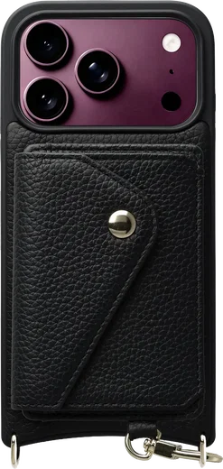 AVY Apple iPhone 18 Pro - Classic Kit - Leather Zwart afbeelding 1