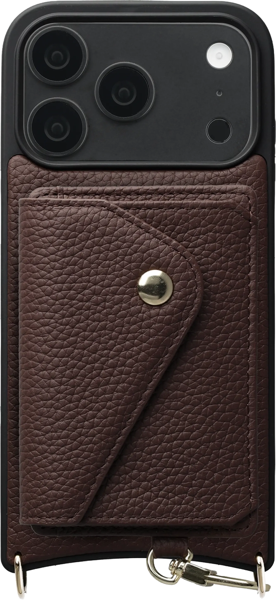 AVY Apple iPhone 18 Pro - Classic Kit - Leather Chocolate afbeelding 1