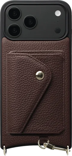 AVY Apple iPhone 18 Pro Max - Classic Kit - Leather Chocolate afbeelding 1