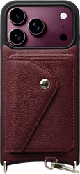 AVY Apple iPhone 18 Pro - Classic Kit - Leather Burgundy afbeelding