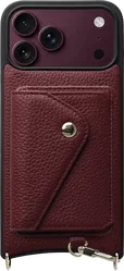 AVY Apple iPhone 18 Pro Max - Classic Kit - Leather Burgundy afbeelding