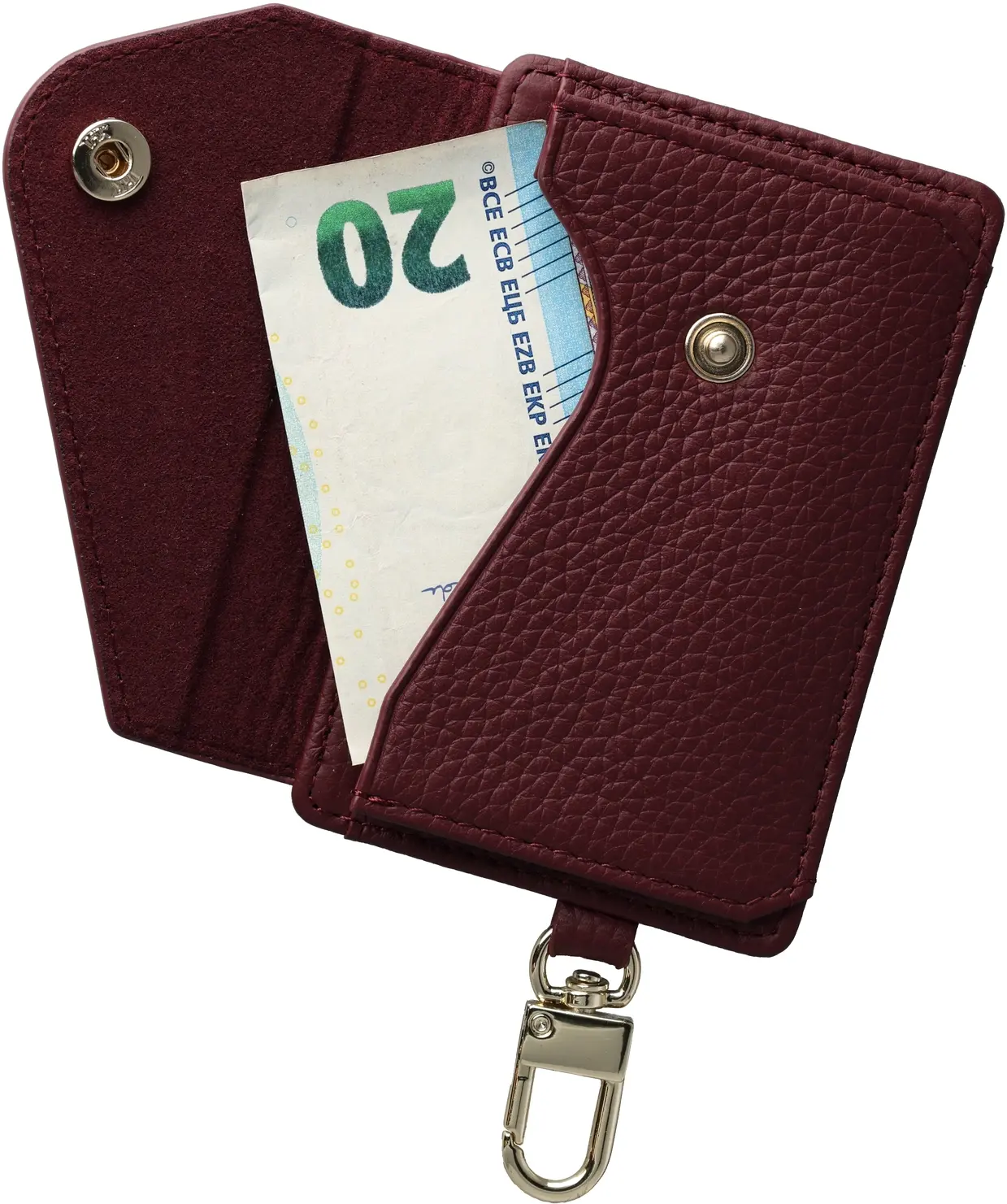 AVY Apple iPhone 18 Pro Max - Classic Kit - Leather Burgundy afbeelding 14
