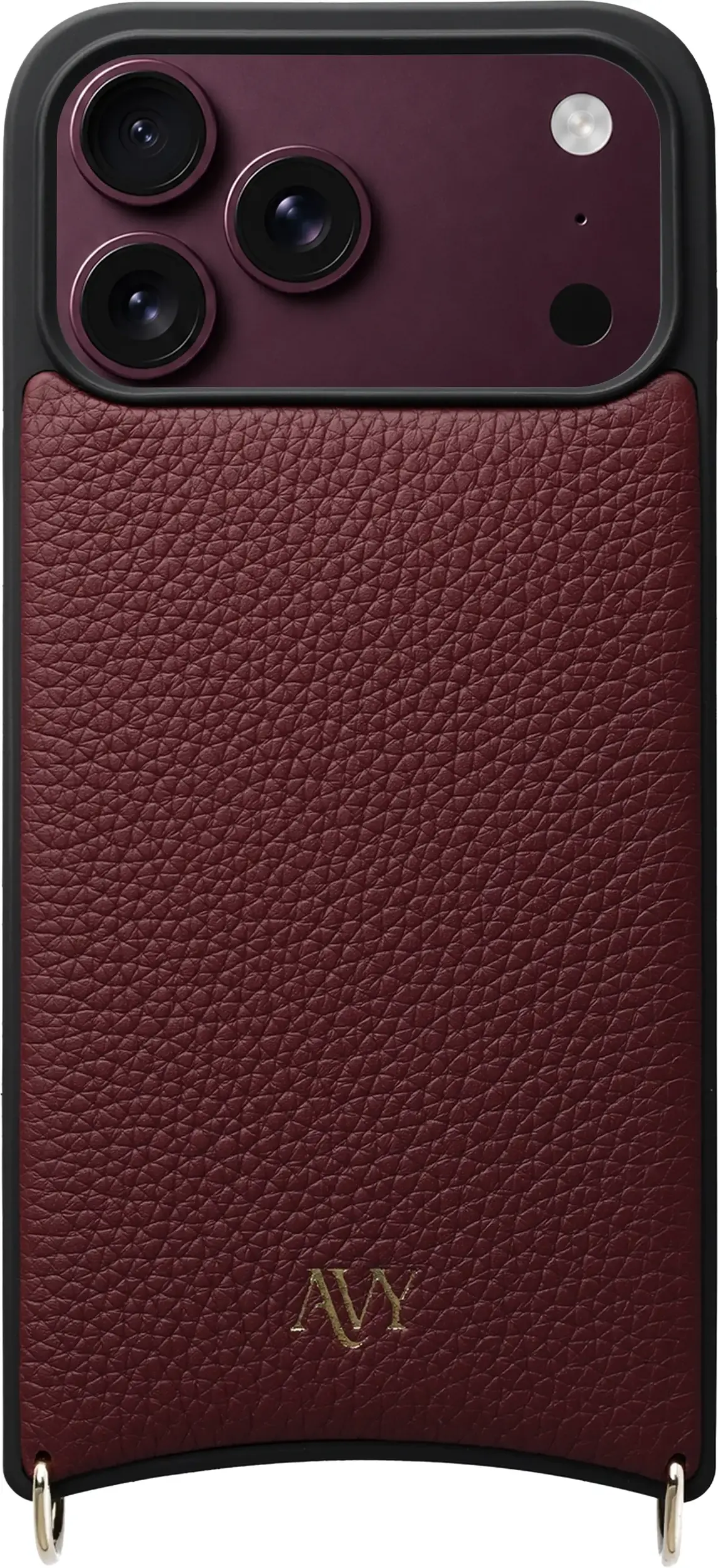 AVY Apple iPhone 18 Pro Max - Classic Kit - Leather Burgundy afbeelding 17