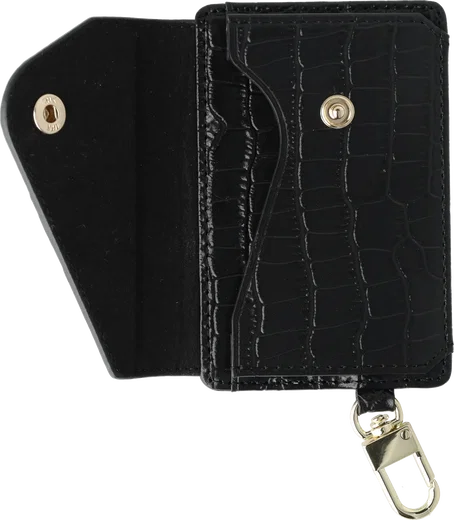 AVY Apple iPhone 18 Pro - Classic Kit - Leather Croco Zwart afbeelding 15