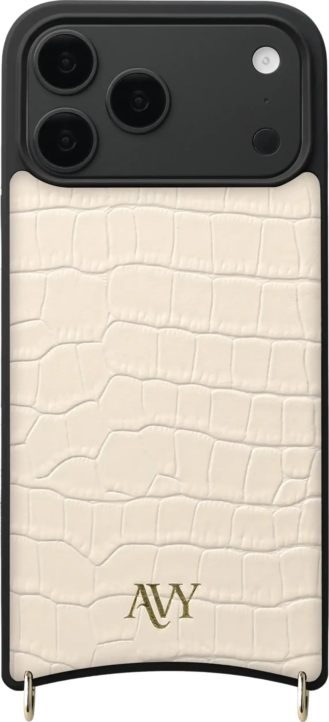 AVY Apple iPhone 18 Pro Max - Classic Kit - Leather Croco Beige afbeelding 15