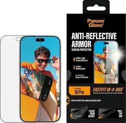 PanzerGlass Anti-Reflective Apple iPhone 18 Pro Screen Protector Tempered Glass afbeelding