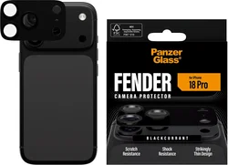 PanzerGlass Fender iPhone 18 Pro Camera Lens Protector Tempered Glass Zwart afbeelding