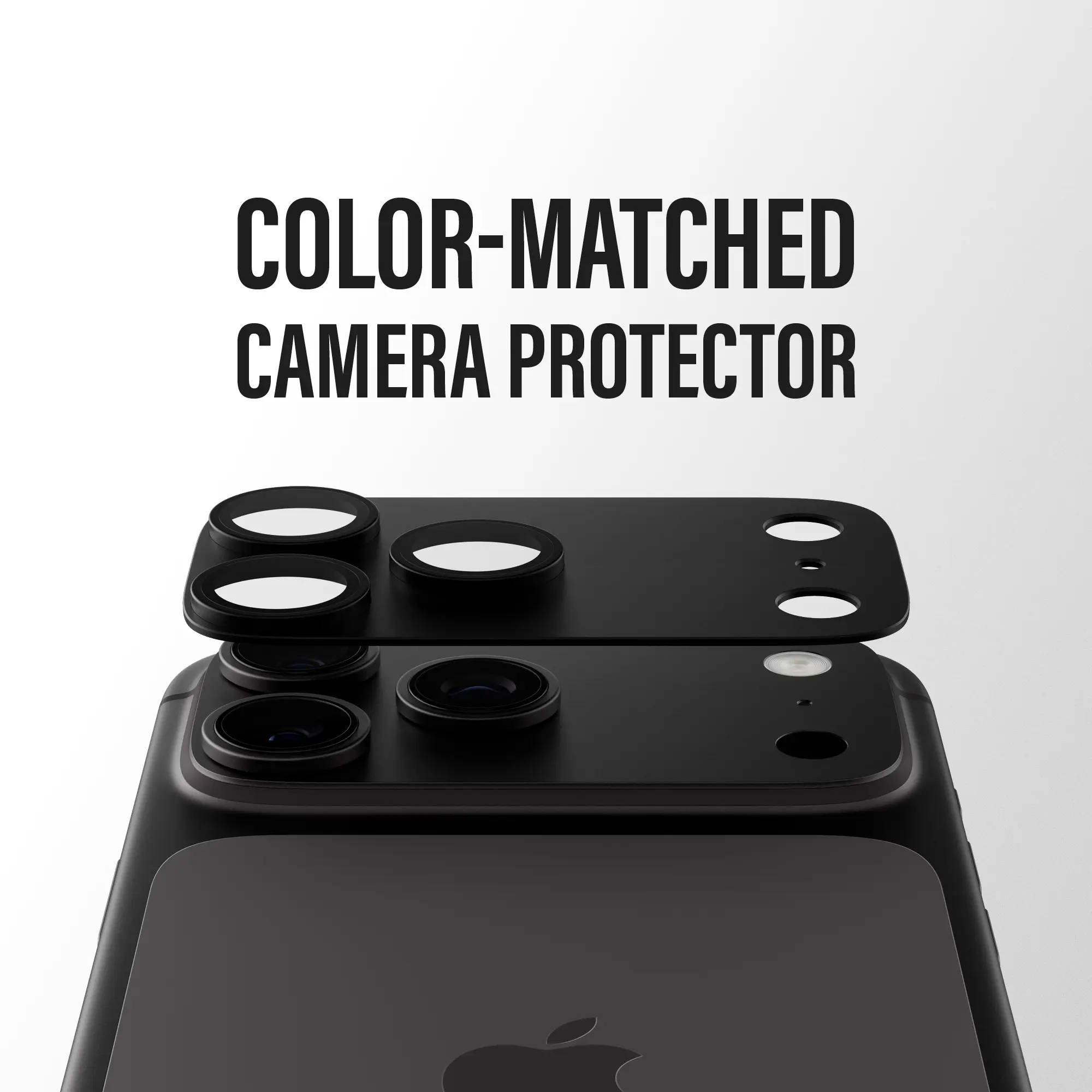 PanzerGlass Fender iPhone 18 Pro Max Camera Protector Tempered Glass Zwart afbeelding 5