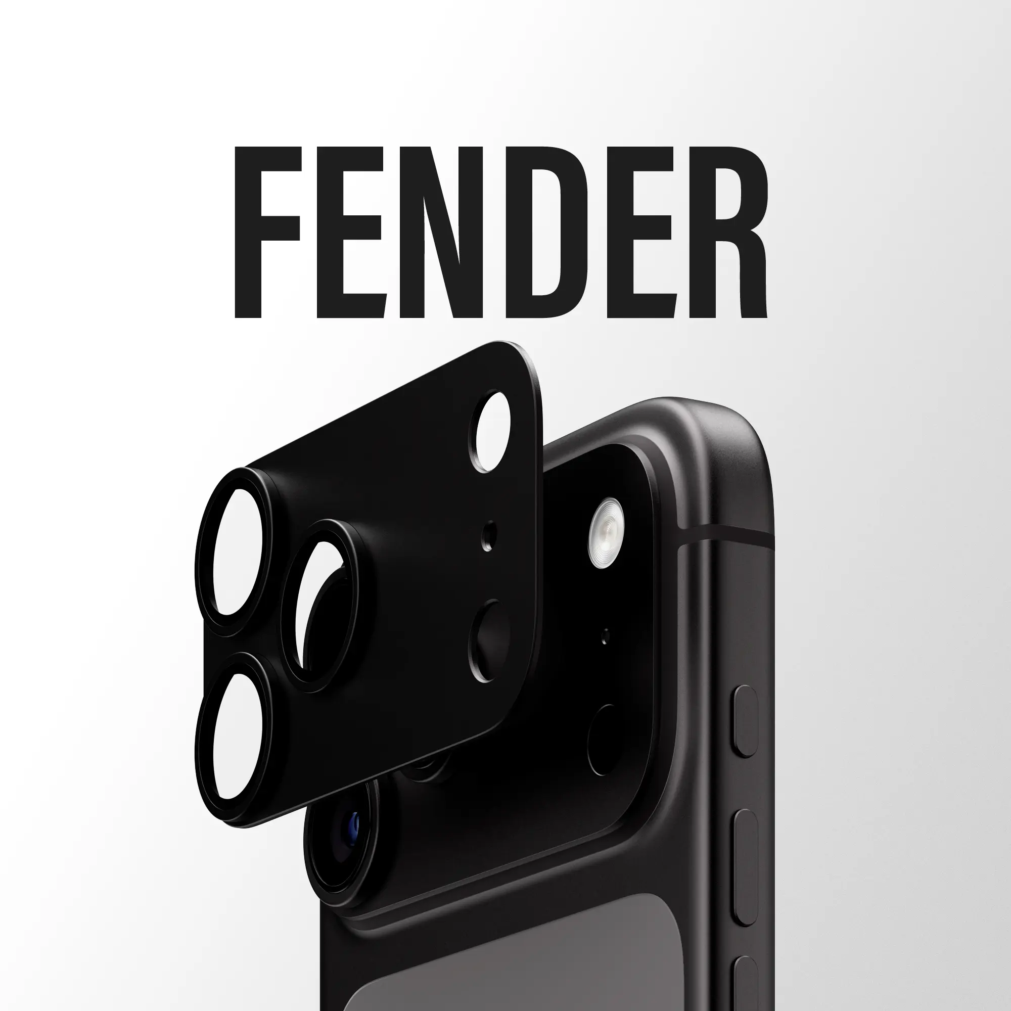 PanzerGlass Fender iPhone 18 Pro Max Camera Protector Tempered Glass Zwart afbeelding 3