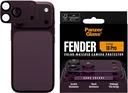 PanzerGlass Fender iPhone 18 Pro Camera Lens Protector Tempered Glass Burgundy