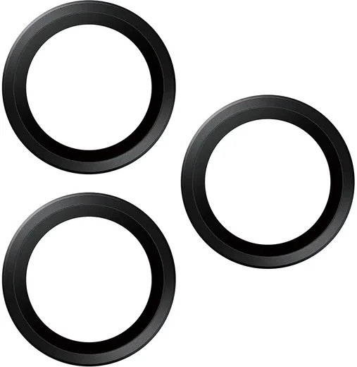 PanzerGlass Hoops Rings iPhone 18 Pro / 18 Pro Max Camera Lens Protector Zwart afbeelding 4