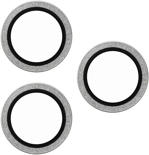 PanzerGlass Hoops Rings iPhone 18 Pro / 18 Pro Max Camera Lens Protector Zilver afbeelding 4