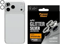 PanzerGlass Hoops Rings iPhone 18 Pro / 18 Pro Max Camera Lens Protector Zilver afbeelding