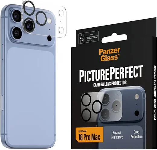 PanzerGlass PicturePerfect Apple iPhone 18 Pro Max Camera Protector Glas afbeelding 11
