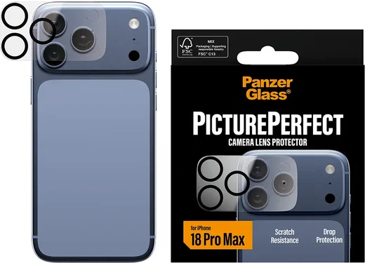 PanzerGlass PicturePerfect Apple iPhone 18 Pro Max Camera Protector Glas afbeelding 1