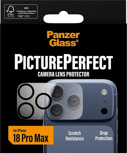 PanzerGlass PicturePerfect Apple iPhone 18 Pro Max Camera Protector Glas afbeelding 8