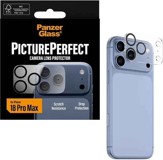 PanzerGlass PicturePerfect Apple iPhone 18 Pro Max Camera Protector Glas afbeelding 10