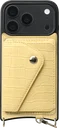 AVY Apple iPhone 18 Pro - Classic Kit - Leather Croco Geel