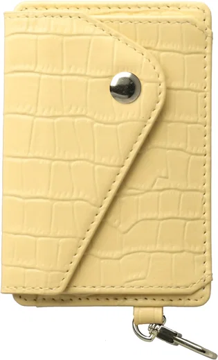 AVY Apple iPhone 18 Pro Max - Classic Kit - Leather Croco Geel afbeelding 13
