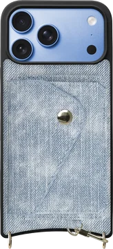 AVY Apple iPhone 18 Pro Max - Classic Kit - Leather Denim Blauw