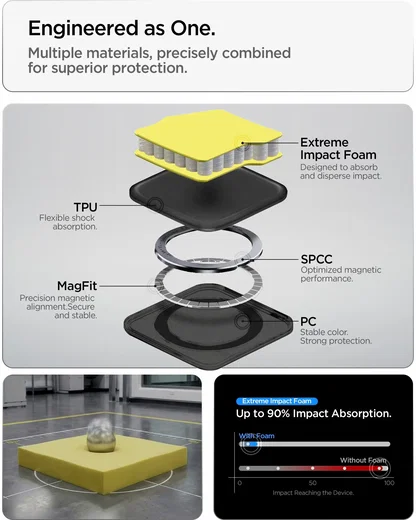 Spigen Tough Armor Samsung Galaxy S26 FE Hoesje MagSafe Back Cover Gunmetal afbeelding 16